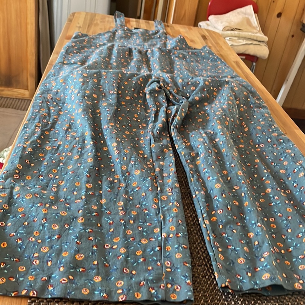 NWT overall with pockets- anklet length - Picture 4 of 5